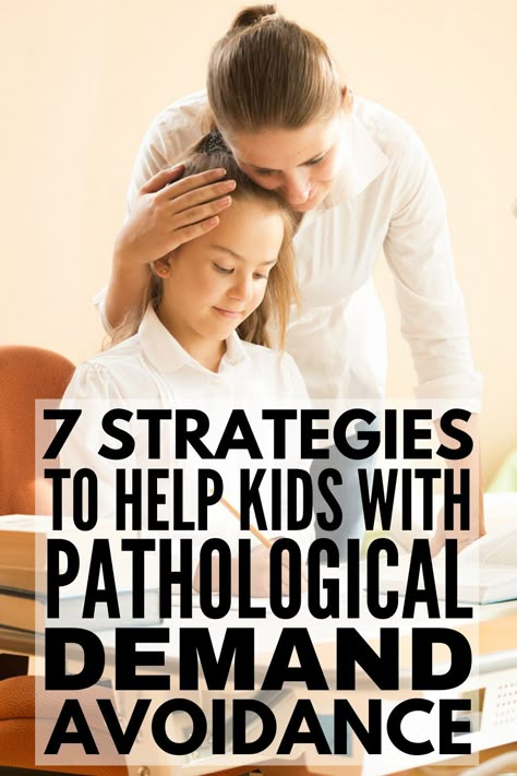 Demand Avoidance Children, Pathological Demand Avoidance Strategies, Low Demand Parenting, Pda In Children, Pda Strategies, Odd In Children, Oppositional Defiant Disorder Strategies, Avoidance Behavior, Oppositional Defiance