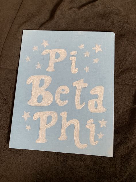 Piphi Canvas, Pi Beta Phi Canvas Painting, Pi Phi Painting, Gamma Phi Beta Canvas, Pi Beta Phi Canvas, Pi Phi Canvas, Pi Beta Phi Crafts, Sorority Paintings, Sorority Canvases