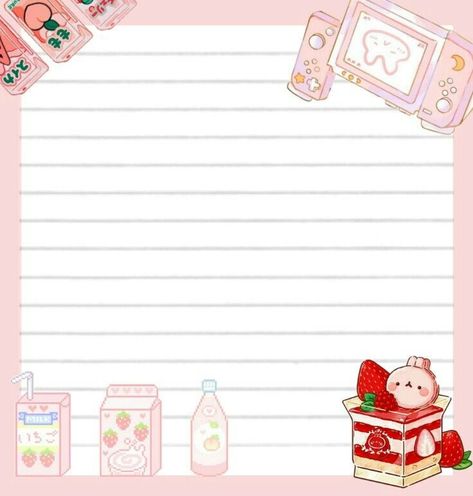 Kawaii Sticky Notes Printable, Kawaii Stationery Printable, Sticky Notes Aesthetic Printable, Cute Sticky Notes Printable, Kawaii Memo Pad Printable, Cute Memo Pads Printable, Kawaii Note Template, Sticky Notes Printable, Kawaii Notes