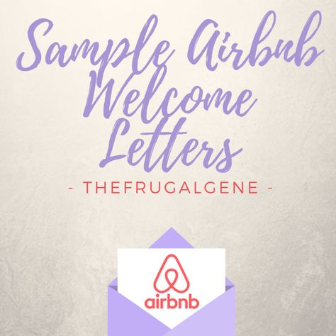 AirBnB Template Messages - Welcome Letters & Security Deposits Basement Rental, Bnb Ideas, Airbnb House Rules, Airbnb App, Welcome Letter, Airbnb House, Lake Lure, Airbnb Rentals, Welcome Card