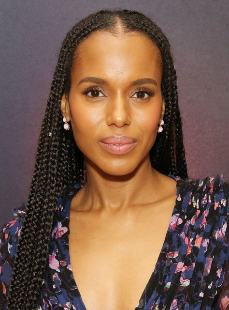 11 Celebrity Looks That Will Inspire Your Fall Protective Style+#refinery29 Hairstyles Protective Styles, Hairstyles Protective, Black Box Braids, Small Box Braids, Big Box Braids, Big Forehead, Peinados Recogidos, Best Eyebrow Products, Box Braids Styling