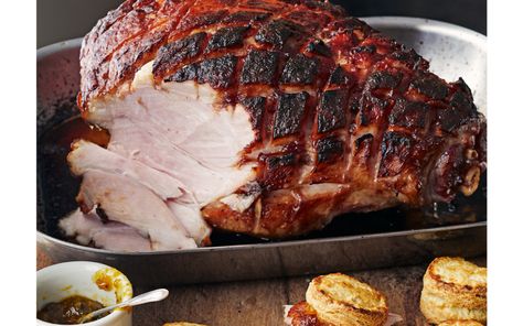 Ina Garten's Orange-Marmalade Glazed Ham - Parade: Entertainment, Recipes, Health, Life, Holidays Orange Glazed Ham, Best Ina Garten Recipes, Christmas Entertainment, Barefoot Contessa Recipes, Holiday Entertaining Food, Xmas Recipes, Perfect Roast Chicken, Ham Glaze Recipe, Baked Recipes