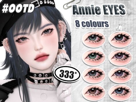 Sims 4 Eye Presets Asian, Sims 4 Cc Eyeshadow Korean, Free Sims 4 Cc Eyes, Sims4 Eye Color, Ts4 Cc Eye Shape, Sims 4 Cc Eyes Preset Shape, Sims 4 Asian Eyes Preset, Face The Sims 4 Cc, Sims 4 Eye Shadow