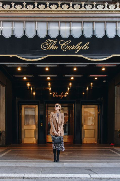 My New Favorite Hotel in NYC - Damsel In Dior The Carlyle Hotel, Carlyle Hotel, City Nightlife, Luxurious Bar, The Carlyle, Nyc Guide, Damsel In Dior, Ny City, City Skyline