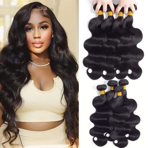 Brazilian Virgin Hair Body Wave, Body Wave Bundles, Best Hair Dye, Brazilian Body Wave Hair, Straight Hair Bundles, Hair Body Wave, Deep Wave Hairstyles, Human Hair Bundles, Hair Brands