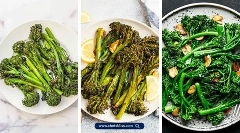 25+ Delicious Must-Try Baked Broccolini Recipes for Healthy Eating! – ChefsBliss Baked Broccolini, Broccolini Recipes, Broccolini Recipe, Balsamic Reduction, Grated Parmesan Cheese, Fresh Ginger, Smoked Paprika, Weeknight Dinner, Feta Cheese