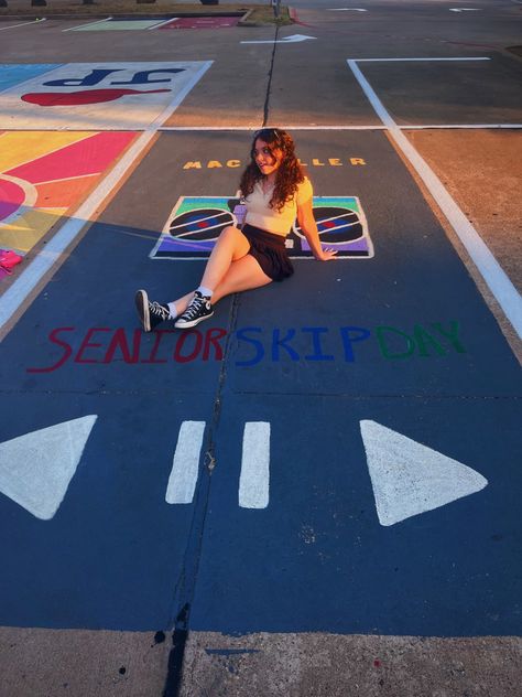 Mac Miller Senior Parking Spot, Mac Miller Parking Spot, Senior Skip Day, Parking Spot Painting, Spot Painting, Senior Ideas, Parking Spot, Type Shi, Mac Miller