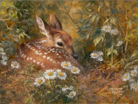 Rennaissance Art, Deer Art, Arte Inspo, Arte Sketchbook, Fairytale Art, A Deer, Aesthetic Painting, Romantic Art, Ethereal Art