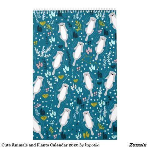 Cute Animals and Plants Calendar 2020 Otter Nursery, Sleeping Otters, Cute Calendars, Cute Duvet Covers, Cute Otters, Baby Otter, Twin Size Duvet Covers, Otters Cute, Otter Love