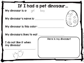 Colors and Kindergarten: My Science Journal: Dinosaurs! Dinosaur Journal Preschool, Dinosaur Literacy Preschool, Dinosaur Theme Kindergarten Activities, Dinosaur Worksheets Kindergarten, Preschool Dinosaur Worksheets, Never Let A Dinosaur Scribble Activities, Prek Dinosaur Theme, Dinosaur Lessons For Kindergarten, Dinosaurs For Kindergarten