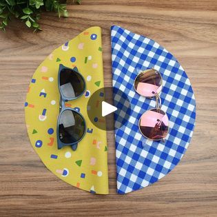 How To Make A Glasses Case, Drawstring Glasses Case Pattern, Glasses Case Sewing Pattern, How To Make A Fabric Glasses Case, Sewing Glasses Case, Sunglasses Cases To Sew, Sunglass Case Pattern, Fabric Glasses Case, Fabric Eyeglass Cases