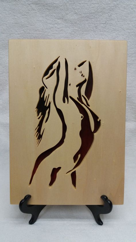 Wood Carving Art Sculpture, Tracing Art, Wood Burning Patterns Stencil, Gold Art Painting, Wood Art Design, Carved Wood Wall Art, Wood Burning Crafts, Female Art Painting, Scroll Saw Patterns