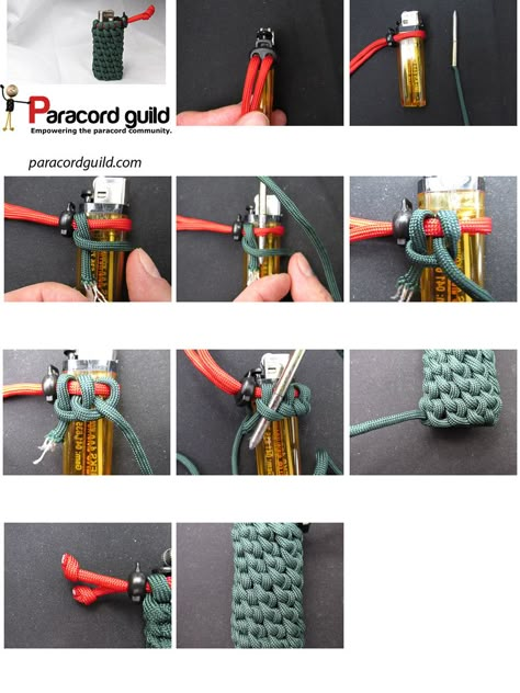 paracord lighter wrap Paracord Pouch, Lighter Wrap, Paracord Knife, Paracord Projects Diy, Paracord Bracelet Patterns, Paracord Bracelet Tutorial, Paracord Braids, Paracord Crafts, Broken Phone