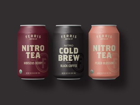 Cold Brew Packaging, Cold Brew At Home, Coffee Trailer, Brewery Design, Nitro Cold Brew, Drinks Packaging Design, Bottle Design Packaging, Drinking Jars, Alcohol Packaging