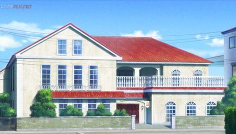 Anime Houses, Gacha Background, Asian House, Anime House, Episode Interactive Backgrounds, Anime Places, Best Study Tips, Mansion Designs, Building Concept