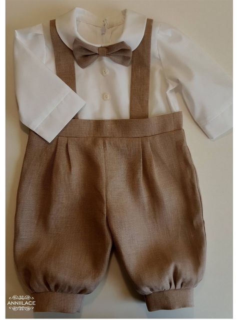 Baptism Gown Boy, Christening Gowns For Boys, Baby Boy Christening Outfit, Baby Christening Outfit, Baby Boy Baptism Outfit, Boy Christening Outfit, Boy Baptism Outfit, Linen Outfit