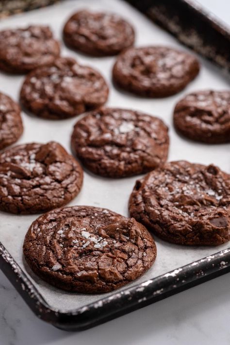 Gluten Free Vegan Chocolate Cookies, Vegan Gluten Free Almond Cake, Tahini Sweet Recipes, Vegan Nut Free Cookies, Tahini Chocolate Cookies, Healthy Tahini Cookies, Tahini Cookies Vegan, Chocolate Tahini Cookies, Healthy Brownie Cookies