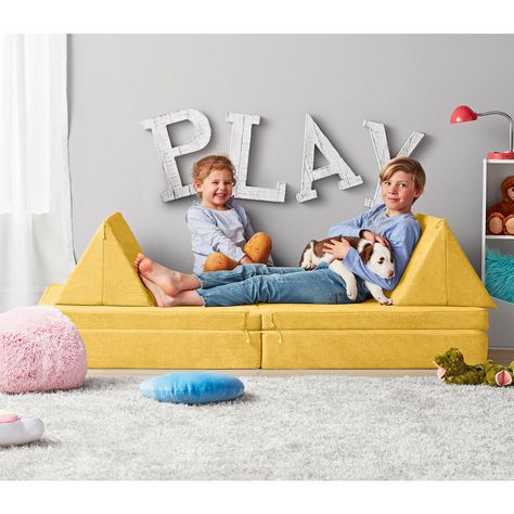 Member's Mark Kids' Explorer Sofa, Assorted Colors - Sam's Club Explorer Sofa, Mark Kids, Deep Seated Sofa, Kids Couch, Kids Sofa, Kids Imagination, Playroom Furniture, Members Mark, Sams Club