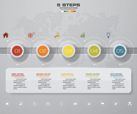 5 Steps Infographic, Excel Dashboard, Social Media Advertising Design, Human Resource, Advertising Design, Human Resources, Vector Background, Premium Vector, Graphic Resources