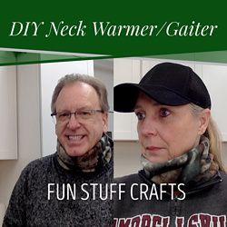 Learn to make a warm winter neck warmer with fleece material!  This is a  easy sewing project! Diy Neck Warmer, Fleece Neck Warmer, Neck Warmers, Diy Winter, Winter Diy, Sewing Projects For Beginners, Easy Sewing Projects, Sewing For Beginners, Neck Gaiter