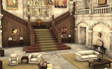 Croft Manor, Bloxburg Victorian House, Manor Interior, Castle Floor Plan, Old Money House, Die Sims 4, House Decorating Ideas Apartments, Mansion Floor Plan, Diy House Plans