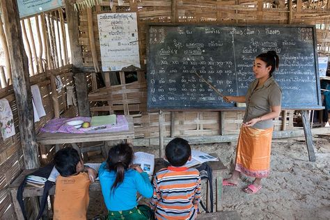 Schools Around The World, Yellow River, Phone Ideas, New Classroom, Meaningful Life, People Of The World, People Around The World, True Beauty, Laos