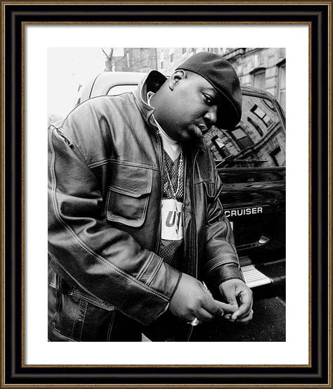 Three Quarter Length Framed Print featuring the photograph Rapper Notorious B.i.g., Aka Biggie by New York Daily News Archive Biggie Smalls Quotes, Rap Us, 90s Rap, Real Hip Hop, Biggie Smalls, Hip Hop And R&b, Notorious Big, Gangsta Rap, Hip Hop Art