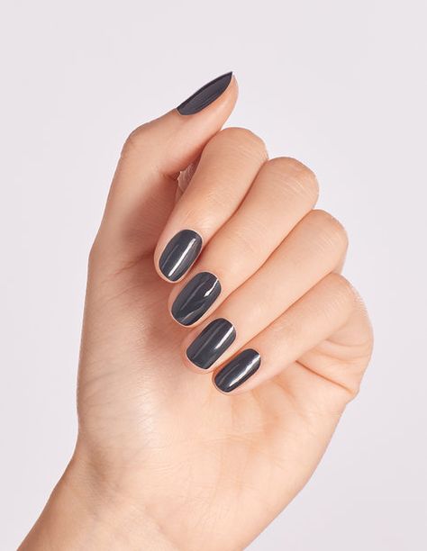 OPI®: Shop Rub-a-Pub-Pub - Nail Lacquer | Nail Polish 200 Fashion, Interview Nails, Grey Nail Polish, Long Lasting Nail Polish, Gray Nails, Long Lasting Nails, Nail Products, Opi Nail Lacquer, Gel Lacquer