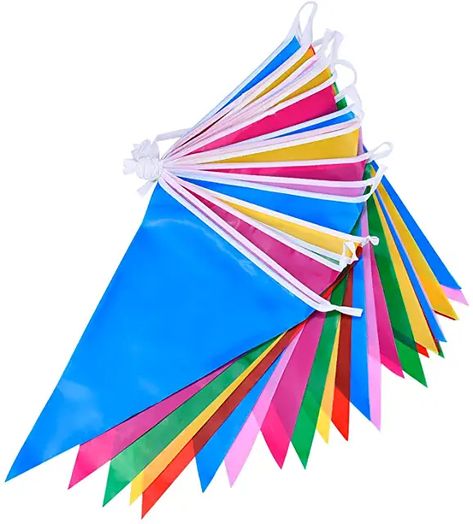 Banner For Party, Pvc Banner, Pennant Flags, Outdoor Party Decorations, Fabric Bunting, Pennant Banners, Bunting Garland, Bunting Banner, Flag Bunting