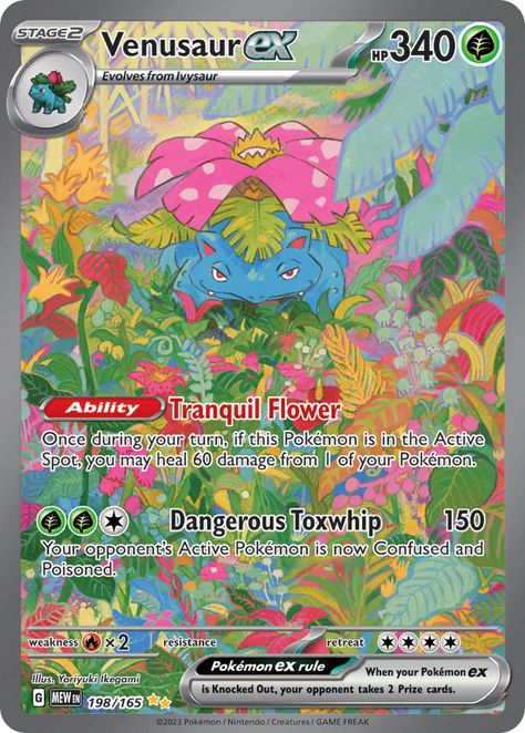 @yoriyuki-ikegami ‹ PkmnCards Pokemon Venusaur, 151 Pokemon, Cool Pokemon Cards, Pokemon Card Game, Collectible Trading Cards, Art Carte, Pokemon Trading Card Game, Pokemon Trading Card, Shiga