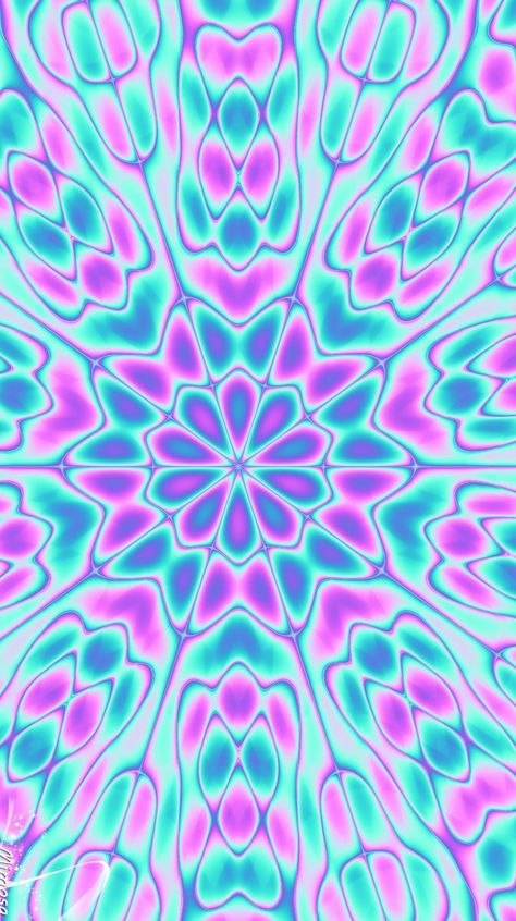 Trippy Colour Palette, Kaleidoscope Pattern, Mandala Wallpaper, Skull Artwork, Neon Wallpaper, Borders And Frames, Graphic Wallpaper, Art Wallpaper Iphone, New Wallpaper