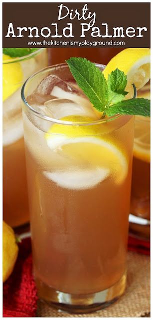 Arnold Palmer Drink, Sweet Tea Vodka, Easy Mixed Drinks, John Daly, Lemon Drop Martini, Whiskey Cocktail, Summertime Drinks, Arnold Palmer, Cocktail Recipes Easy