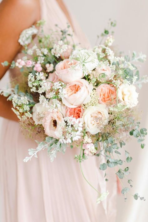 Peach wedding bouquet with Juliet David Austin Wedding Roses David Austin Wedding, Peach Bouquet, Bridal Bouquet Spring, Wedding Roses, Summer Wedding Bouquets, Rose Bridal Bouquet, Wedding Bouquets Pink, Rose Wedding Bouquet, White Bridal Bouquet