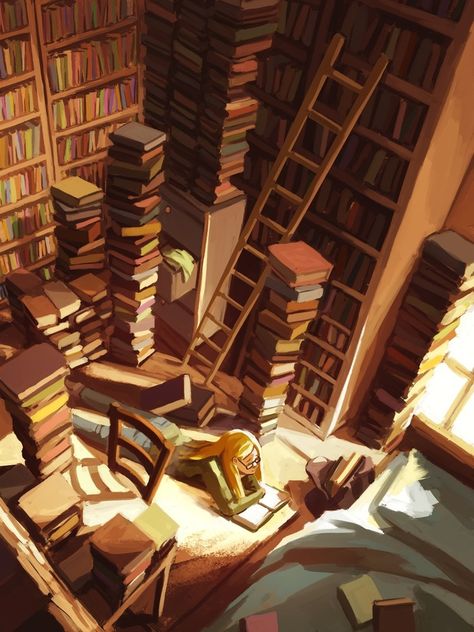 Bookworm Aesthetic, Dream Library, Library Aesthetic, Library Art, Reading Art, Home Libraries, World Of Books, Book Shelf, Home Library