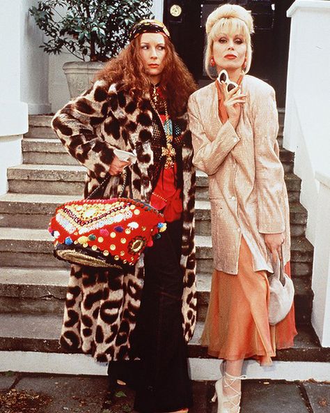 Love Eddie and Patsy! Patsy And Eddie, Patsy And Edina, Edina Monsoon, Patsy Stone, Jennifer Saunders, Joanna Lumley, Ab Fab, Fashion Goals, Taffy