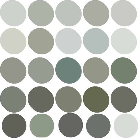 Want to add a little color to your home? I have a list of the top gray green paint colors for you to use to add a little of your personality to your home. I Green Paint That Goes With Gray, Best Green Gray Paint Colors, Grey Green Paint Color, Green Gray Paint Colors, Gray Green Paint Colors, Green Gray Paint, Sage Green House, Green Exterior Paints, Gray Paint Colors