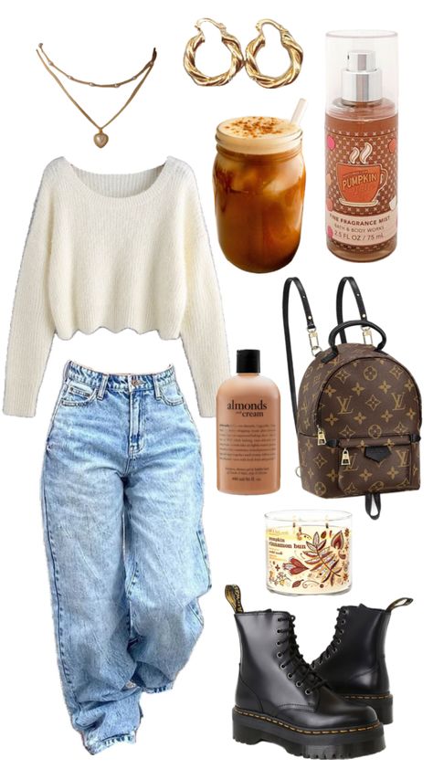 Fall inspo Cozy Fall Aesthetic Outfit, Alternative Aesthetic Outfits, Halloween Outfits Casual, Warm Fall Outfits, Fall Aesthetic Outfit, October Outfits, Cozy Fall Outfits, Outfit Layout, Fall Inspo