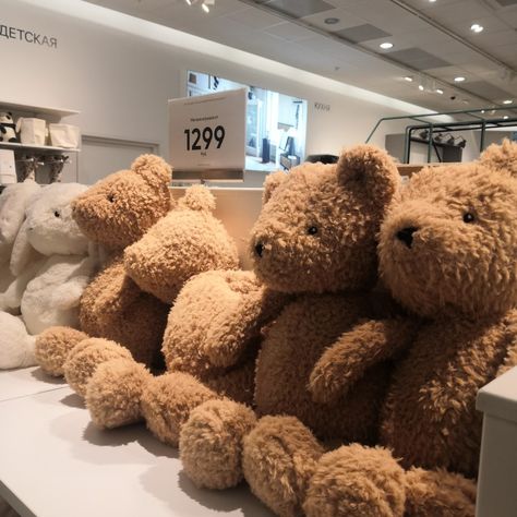 Ikea Teddy, Teddy Bear Aesthetic, Bear Aesthetic, Teddy Bears, Bears, Teddy Bear