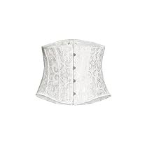 White Waist Corset, Vintage Bustier, The Most Beautiful Woman, Cropped Corset, Corsets Vintage, Waist Corset, Lace Up Corset, Effortless Outfit, White Corset