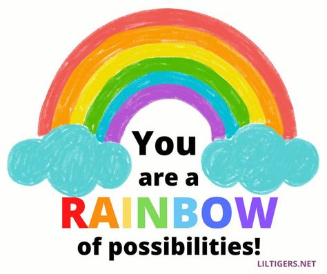 85+ Colorful Rainbow Sayings for Kids Rainbow Quotes For Kids, Rainbow Sayings, Rainbow Puns, Sayings For Kids, Possibility Quotes, Rainbow Of Possibilities, Rainbow Quotes, Rainbow Tile, Graduation Songs