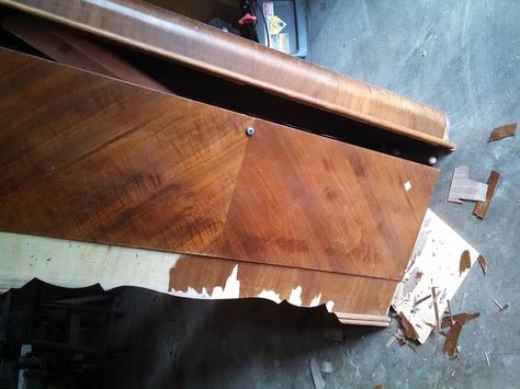 Reviving A Hope Chest From 1944 1940s Furniture, Hope Chest, Flea Market, Storage Chest, Painted Furniture, Woodworking Projects, Trunk, Home Diy, Woodworking