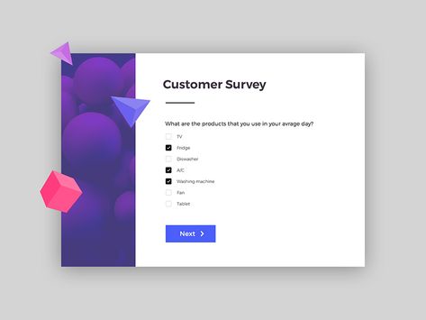 Customer Satisfaction Survey by Paranjothi | Dribbble Survey Design, Quiz Design, Customer Survey, Ui Components, Online Quiz, Online Surveys, Ui Kit, Web App, Online Design