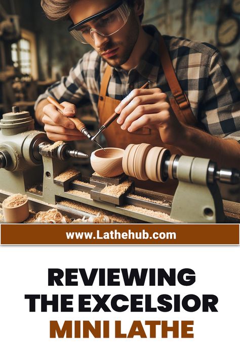 Reviewing the Excelsior Mini Lathe Small Lathe, Dreams Into Reality, Wood Lathe, Woodturning, Lathe, Wood Turning, Woodworking Tools, Power Tools, Arsenal