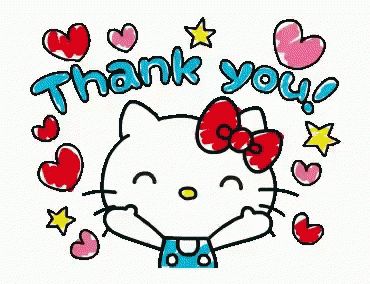 Thanks Gif, Thank You Gifs, Kitty Kisses, Hello Kitty Imagenes, Thank You Wishes, Love Heart Gif, Hello Kitty Images, Thank You Quotes, Hello Kit