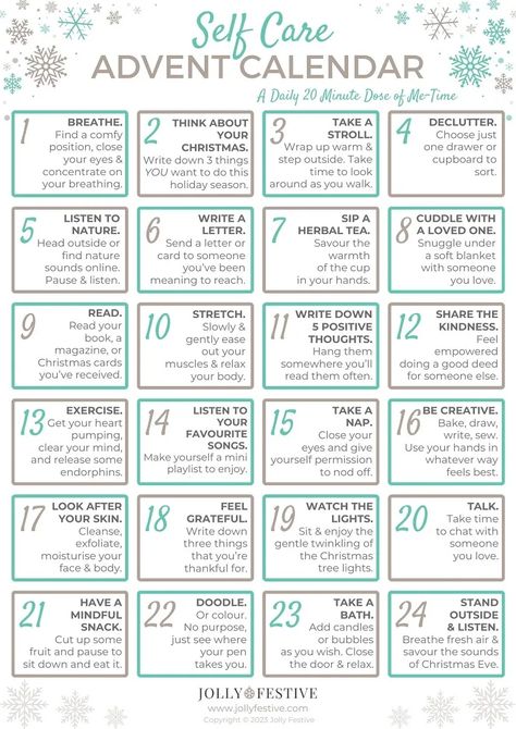 Self Care Advent Calendar Adult Advent Calendar Activities, What To Put In Advent Calendar Adults, Christmas Day Routine, Advent Calendar Idea, Advent Ideas For Adults, Advent Calendar Ideas Diy Adults, Diy Advent Calendar For Adults, Self Care Advent Calendar, Ideas For Advent Calendar