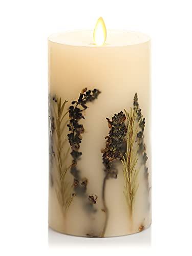 Candles Lavender, Battery Powered Lights, Party Hostess Gifts, Luminara Candles, Lavender Rosemary, Battery Powered Light, Traditional Candles, Real Flame, Flame Design