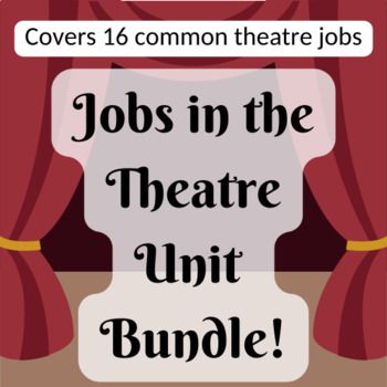 This is a bundle of resources for a short unit on the different jobs available in theatre. In this bundle you have a slideshow that gives a brief overview of 16 of the most common theatre jobs, a student worksheet for students to take notes alongside the slideshow, and a Jobs in the Theatre activity called "Pitch a Play", where students will work together to pitch their ideas for a play of your choosing. Overall, this unit could take anywhere from 2-4 days depending on timing. I also recommend u Theater Classroom, Drama Classroom, Middle School Drama, Theatre Classroom, Summer Workshop, Drama For Kids, Student Worksheet, Teaching Theatre, Drama Education