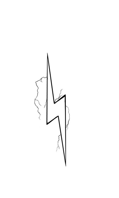 Lightning Bolt Tattoo Design, Lighting Bolts Tattoos, Thunder Symbol, Lightning Bolt Tattoo, Bolt Tattoo, Joker Tattoo, Tattoos For Lovers, Dark Art Tattoo, Tattoo Design Book