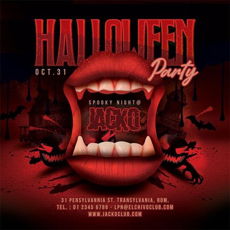 Halloween Pubmat, Spooky Fonts Alphabet Halloween, 90s Halloween Party, Halloween Fonts Alphabet, Movie 2024, Spooky Font, Halloween Party Flyer, Bebas Neue, Zombie Birthday