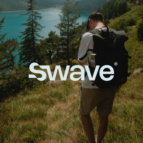 👀 WATCH THE FULL PROJECT ON MY BEHANCE ⭐ Swave is a startup specializing in innovative outdoor gear for adventure seekers and eco-conscious consumers. The company focuses on providing high-quality, durable products that enhance outdoor experiences while promoting sustainability. Targeting Millennials and Gen Z, Swave appeals to those passionate about outdoor activities and environmentally friendly products. We changed the name from "Swiftwave" to "Swave" to reflect movement and innovation.... Outdoor Brand Identity, Natural Typography, Outdoor Company Branding, Environmental Aesthetic, Eco Friendly Branding, Gen Z Logo, Outdoor Typography, Outdoor Logo, Outdoor Branding